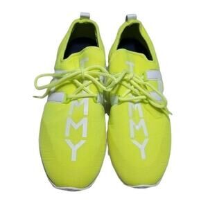 Tommy Hilfiger Men's Neon Yellow Athletic Shoes Size 9.5